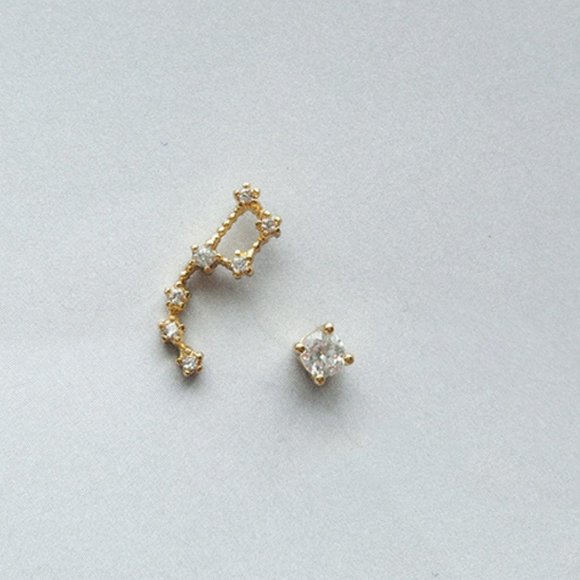 ππLast one Polaris North Star Stud Earrings - Picture 5 of 6